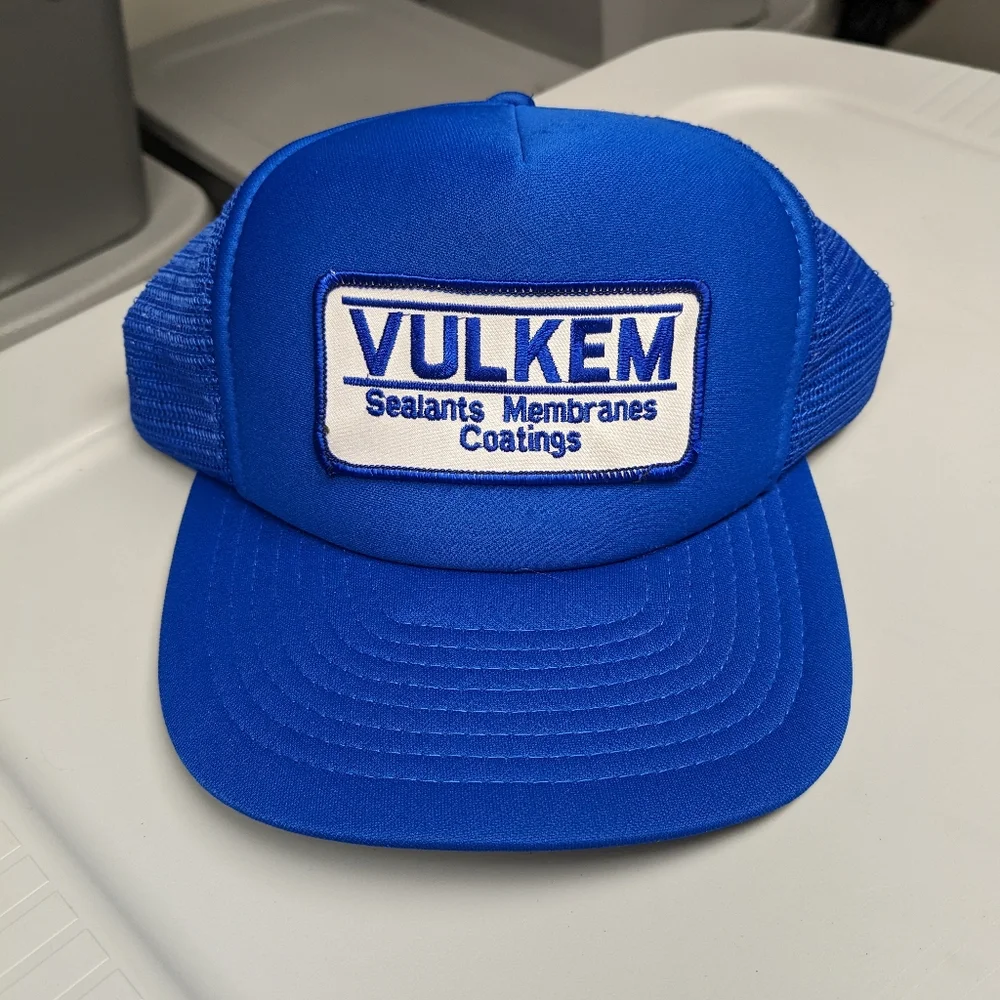 Vintage Vulkem Trucker Hat - Picture 1 of 5